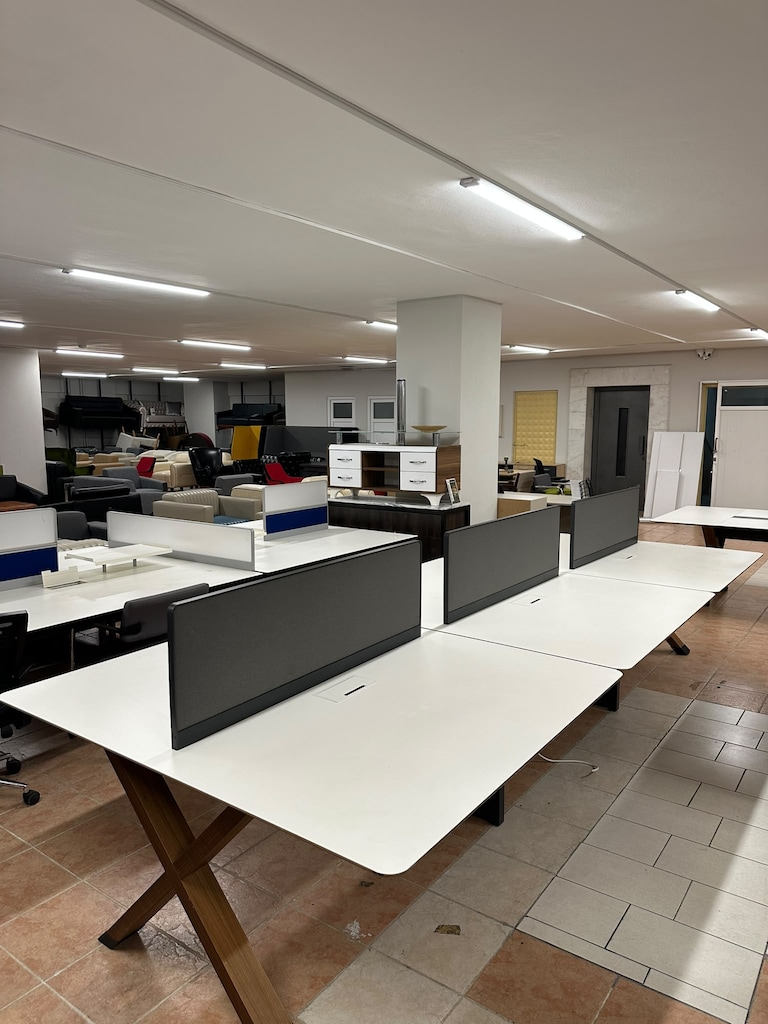 KLAS OFİS ÜSKÜDAR 420x160 KOLEKSİYON 6'LI WORKSTATION İKİNCİ EL - 3