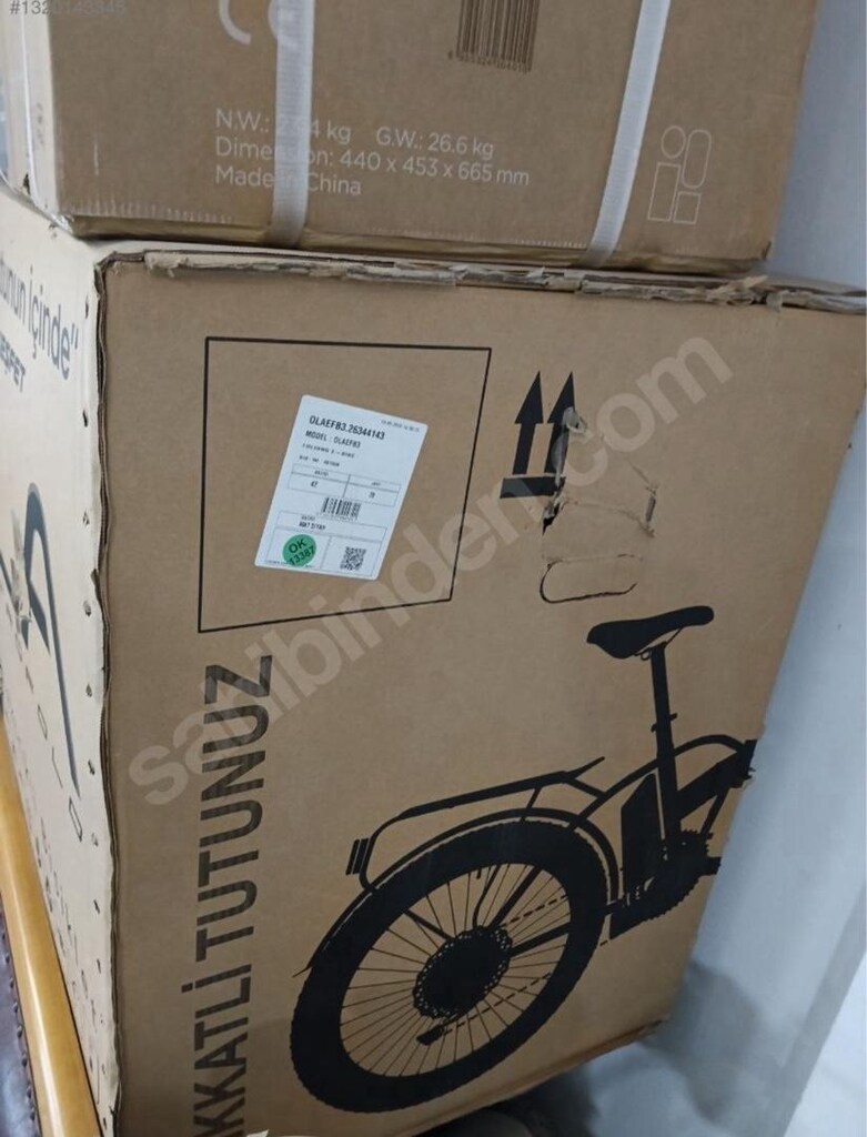 Ola EFB2 Elektrikli Bisiklet Beyaz - 6