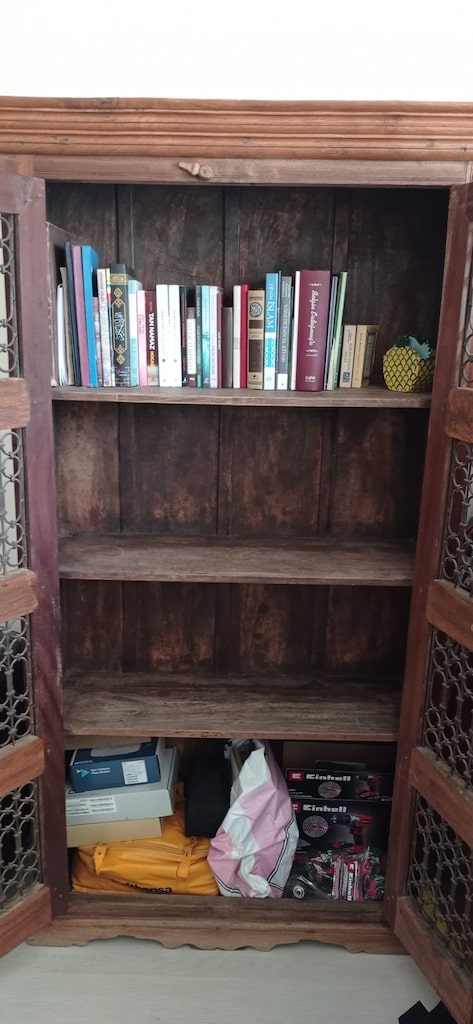 Antik Hint işi Kütüphane - 3