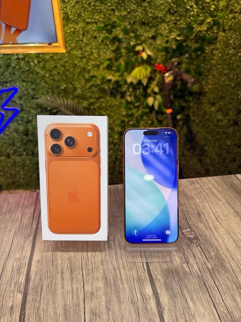 İphone 17 pro 256 gb turuncu - 2