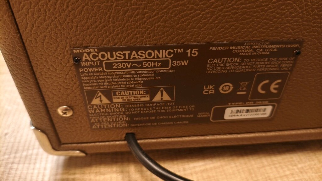 Fender Acoustasonic 15 Combo Gitar Amfisi - 5