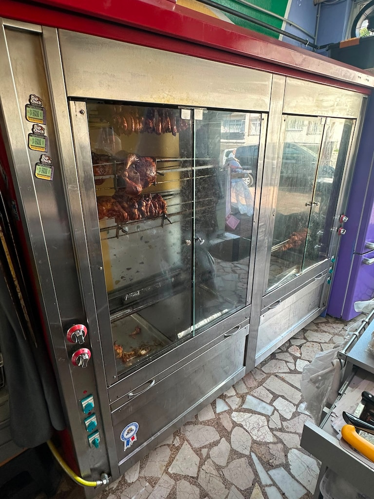 20 Şiş Kapasiteli Piliç Çevirme Makinesi - Tavuk Çevirme - Pimaksan