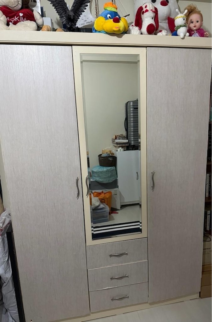 Yatak baza başlık dolap - 9