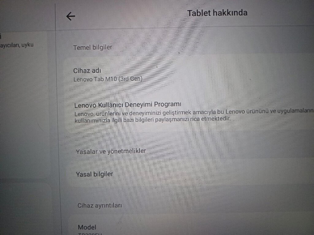 LENOVO TAB M10 GEN 3 - 2