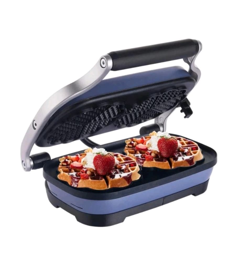 SIFIR Aksu Vintage İkili Waffle Makinesi - 2