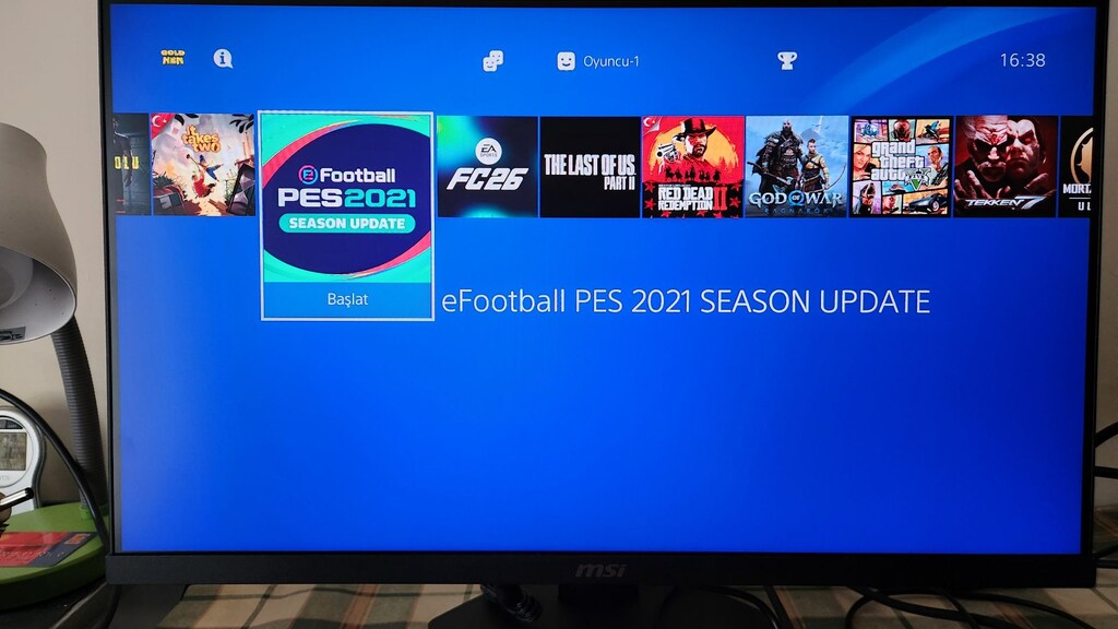 PS4 Slim 1 TB, 16 Oyunlu, Çift Kollu, Sorunsuz Tertemiz Cihaz - 6