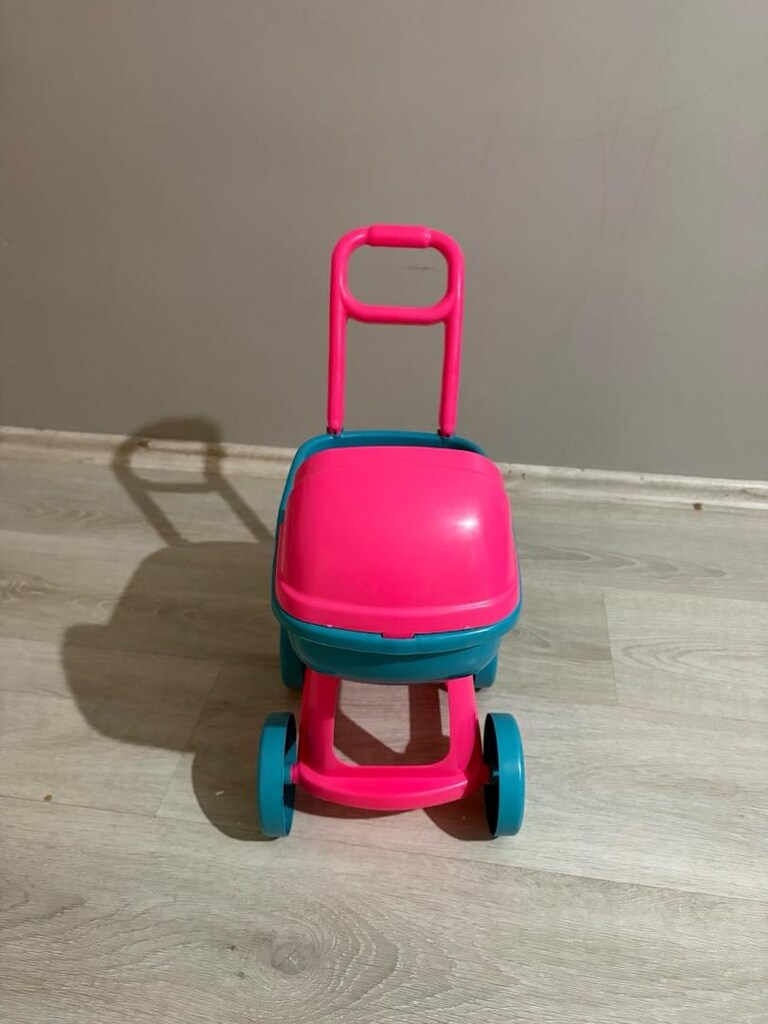 Oyuncak Bebek Puset Pembe - 2