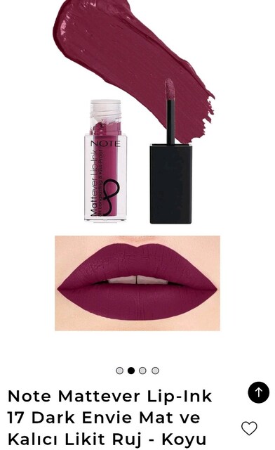 Note Mat Lip stick