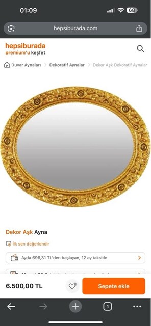 ahşap çerçeve 100&110 cm oval AYNASI YOKTUR ….SADECE çerçeve