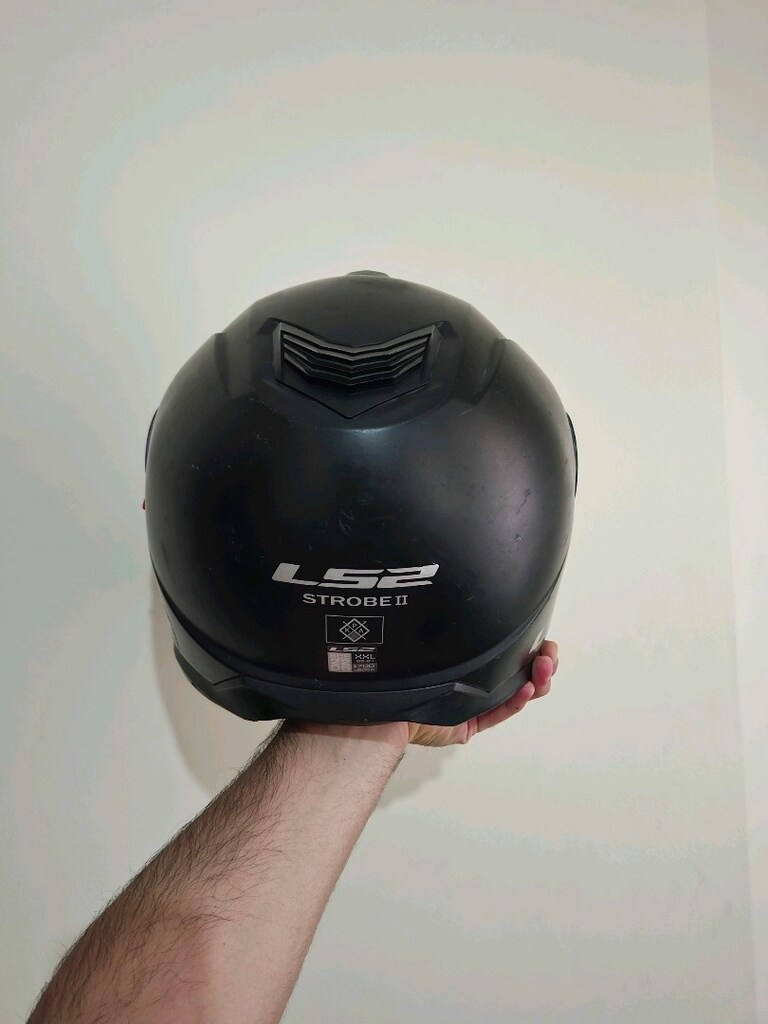 Ls2 Strobe 2 Çene Açılır Motor Kaskı Güneş Vizörlü XXL 2XL Beden - 6