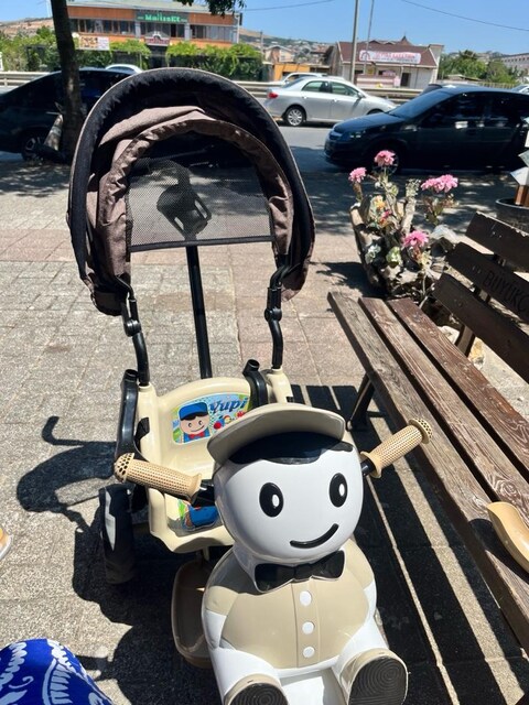 3 tekerlekli bebek bisikleti