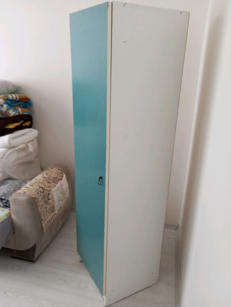 İNCE UZUN DOLAP BOY 180 CM EN47CM DERİNLİK 47 CM MAKUL ÜRÜN ERZAK İÇİN - 3