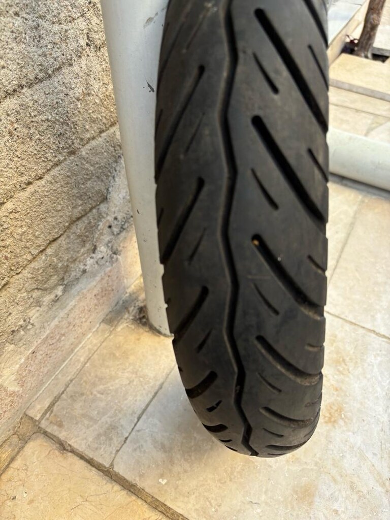 90/100-10 motor lastiği, yeni gibi - 5