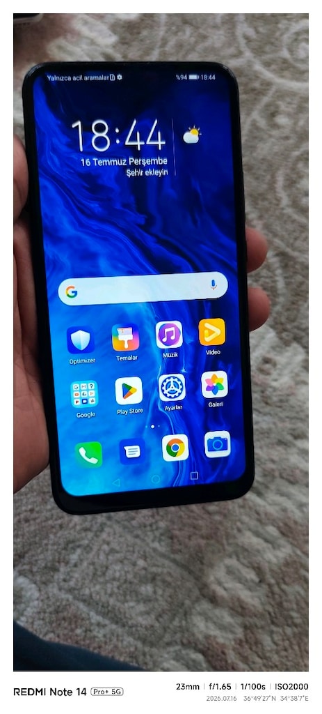 HONOR 9X 128 GB HAFIZA 4 GB RAM TÜRKİYE CİHAZI ORJİNAL AKTİF - 5