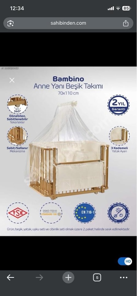 Meltem Smart Banbino Beşik - 4