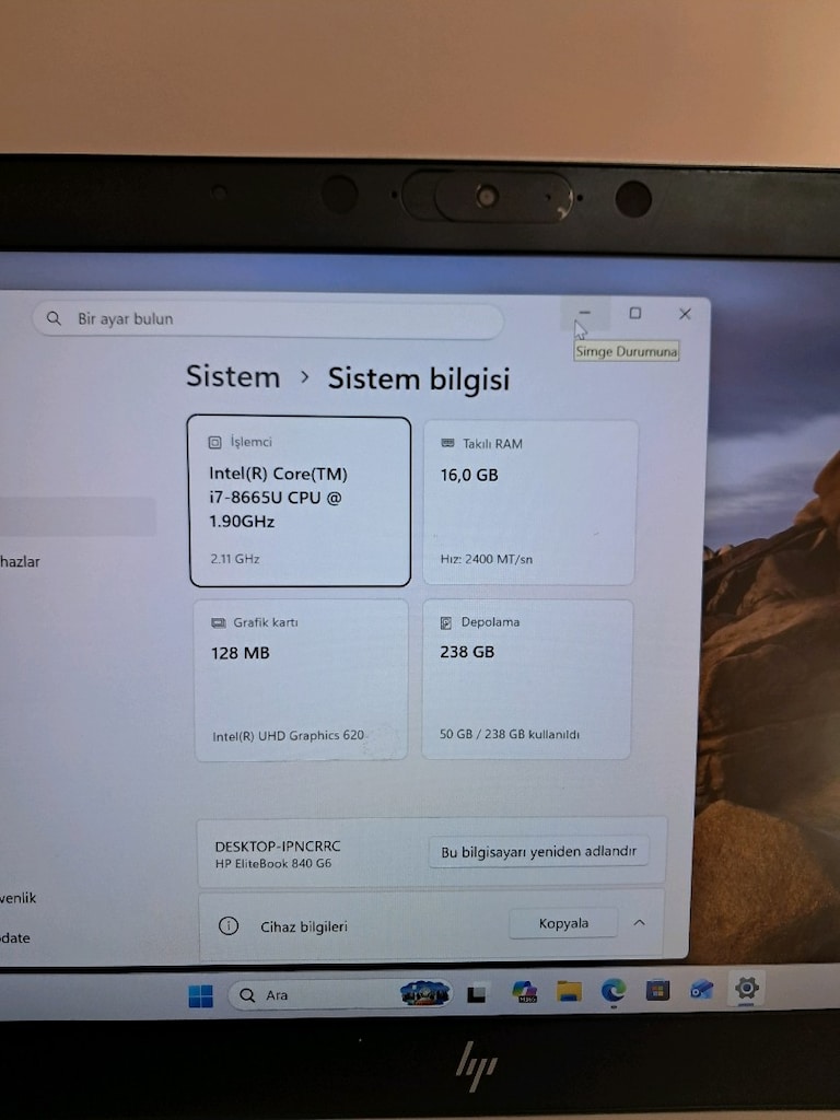 HP ELİTEBOOK 840 G6 - 6