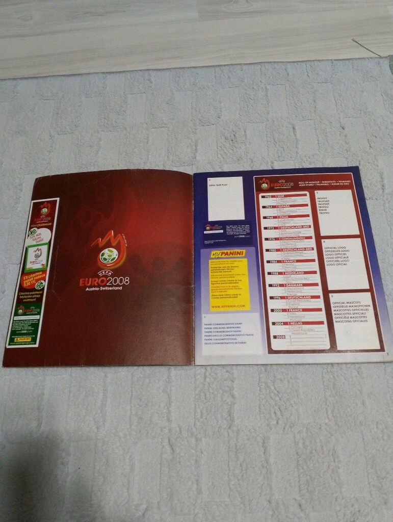 panini euro 2008 Avrupa şampiyonası - 2