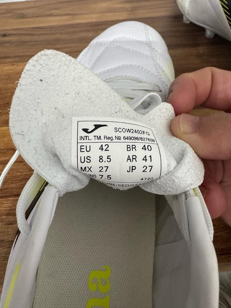 Beyaz renk Joma Krampon 42 numara - 6