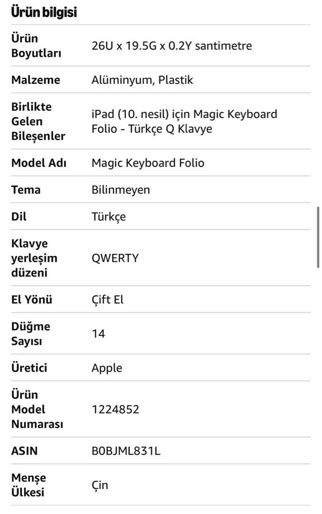 APPLE MAGIC KEYBOARD - 8