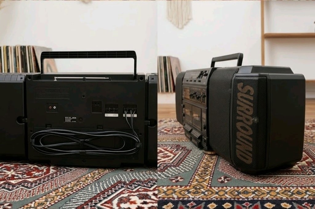 INTERNATIONAL MCR 1200 NOSTALJİK ÇİFT KASET ÇALAR RADYO CİHAZ - 2