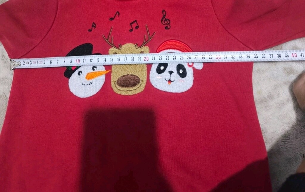 Yeni yıl kapşonlu Sweatshirt - 6