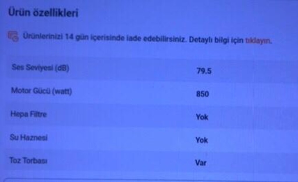 FANTOM DC 3000 Çekici Torbalı Elektrik Süpürgesi Güçlü Çekiş Gücü - 14
