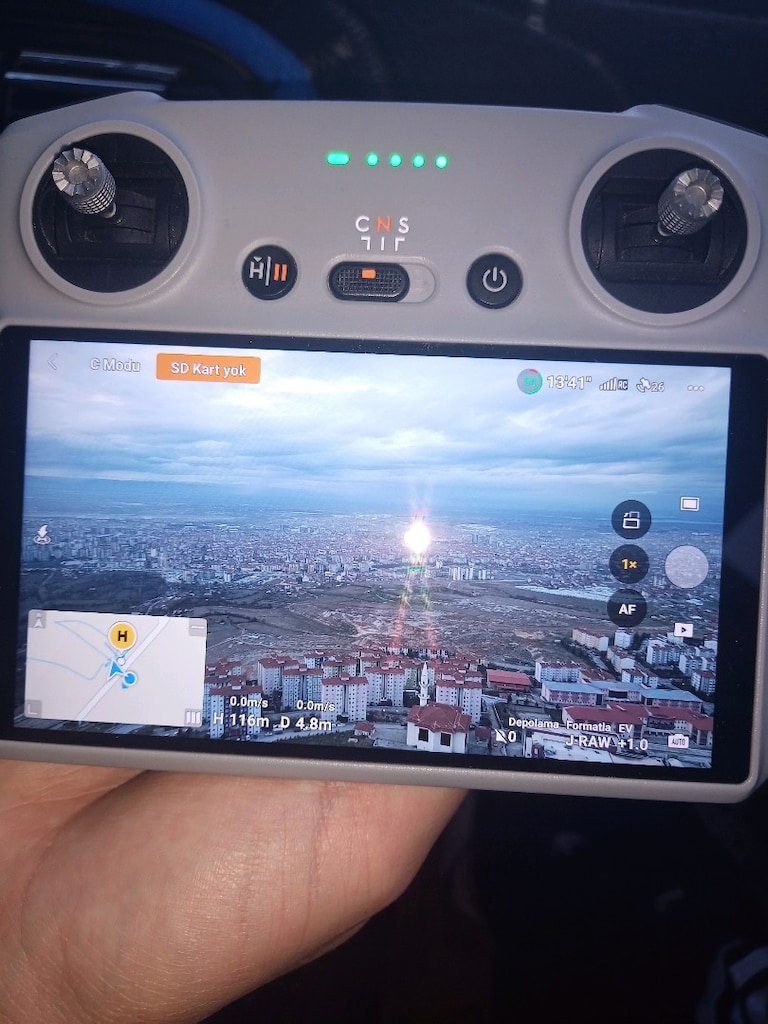 DJi MİNİ 3FLY MORE COMBO DRONE ( DJİ RC Ekranlı kumandalı) - 5