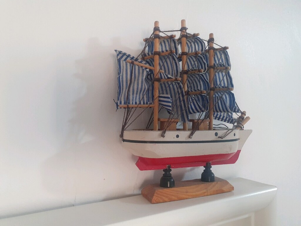 15X15 DEKOR AHŞAP EL YAPIMI YELKENLİ İKİ RENK - 6