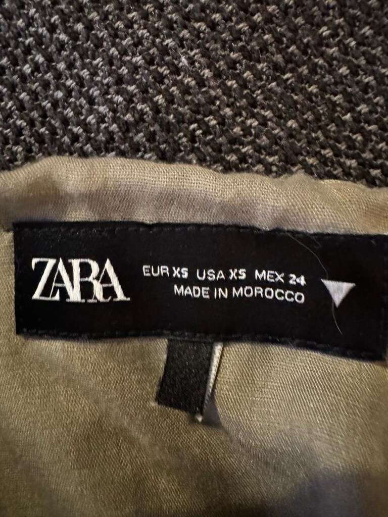 Zara Keten-Viskon Karışımlı Sırt Dekolteli Yazlık Elbise XS - 6