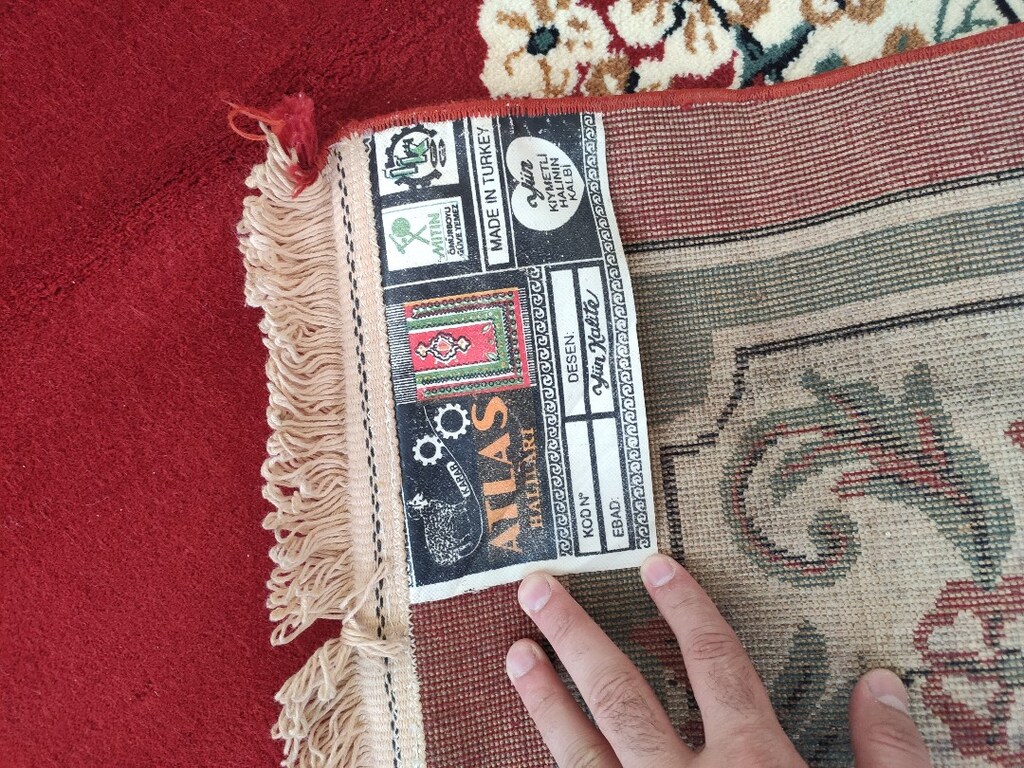 Atlas yün halı 4m2 - 3