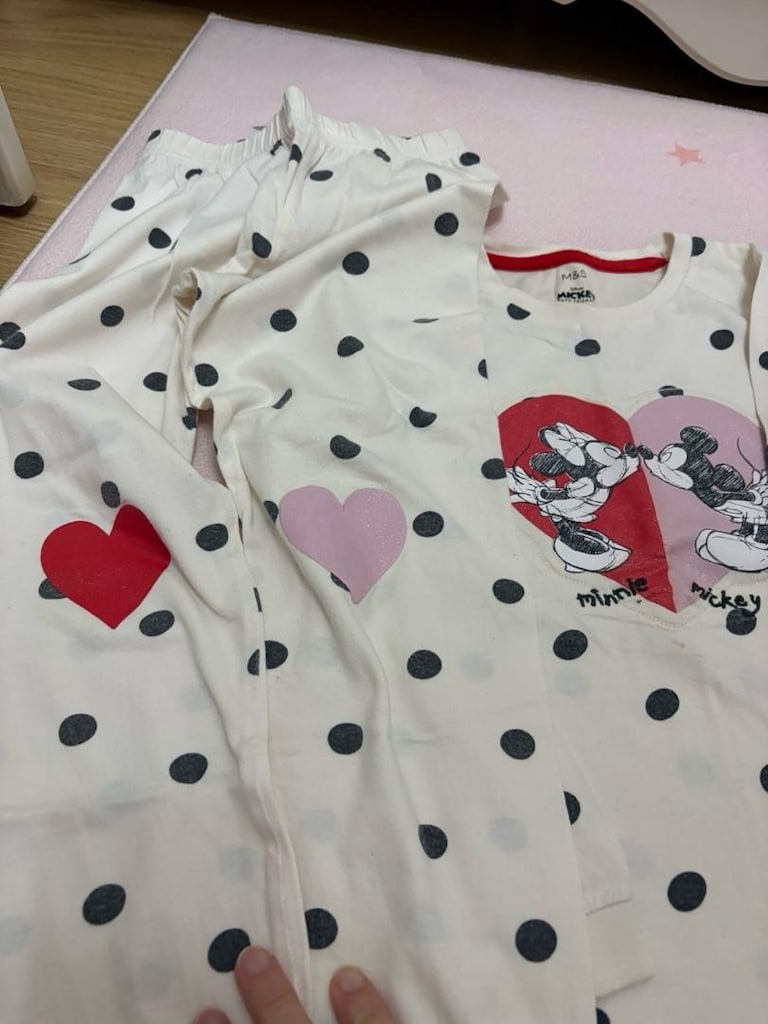 Şahaneee 4 lü kız çocuk pijama seti 6/7 yaş - 3