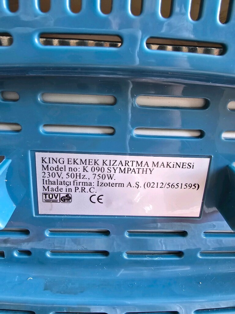 King Ekmek kızartma makinası - 7