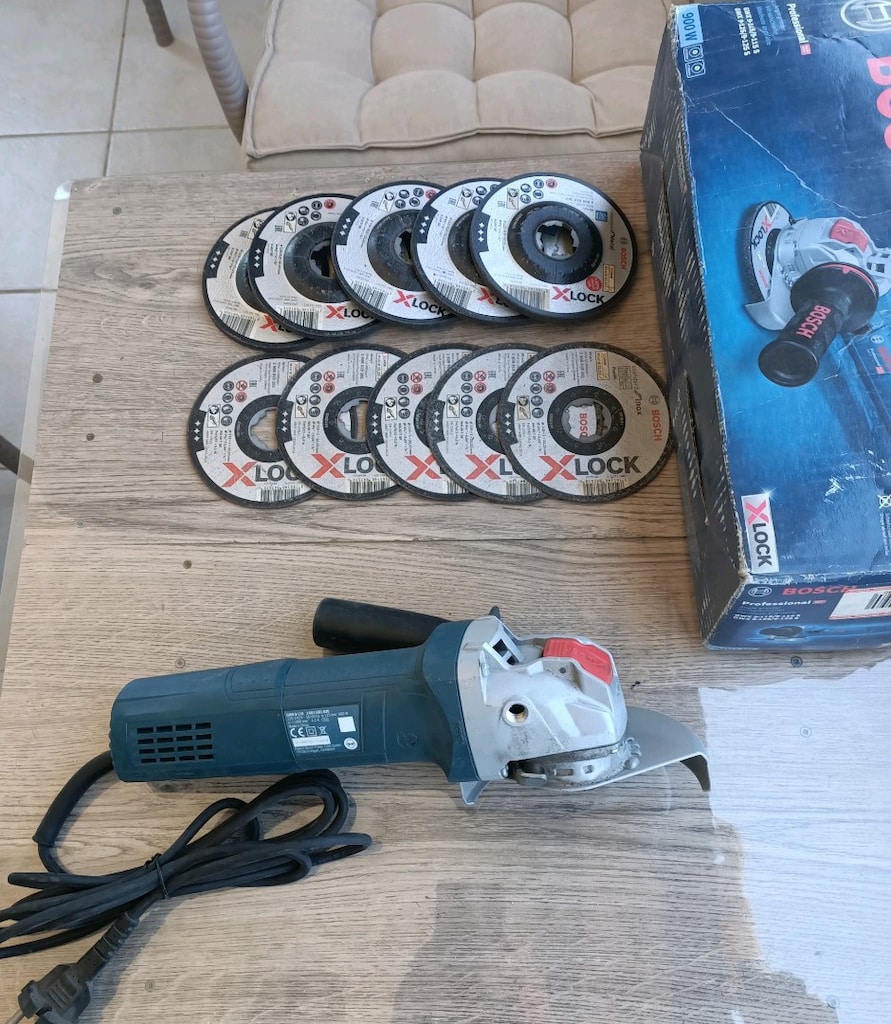 BOSCH GWX 9-115S Avuç içi taşlama - 5