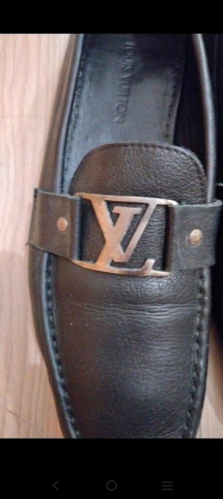 Louis Louis Vuitton siyah deri loafer, - 4