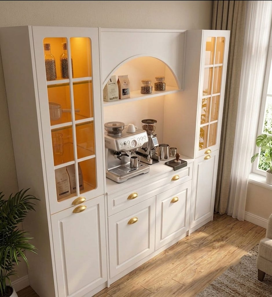 Sıfır , %100 MDF , LED aydınlatmalı Kahve Köşesi - Aytaşı - 4