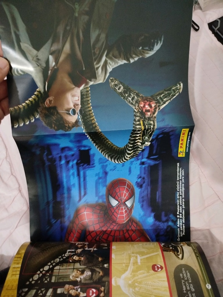 Örümcek Adam, Spiderman, Figür, Kitap ve Poster Seti, 11 parça - 15