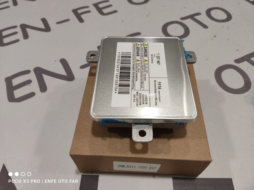 BMW F01 Xenon Far Beyni 63117237647 - 3