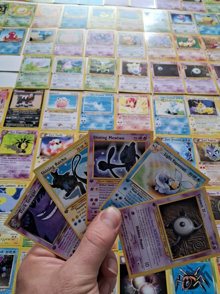 İngilizce Pokemon Neo Destiny Set Destesi 113 Pokemon Kartı - 3