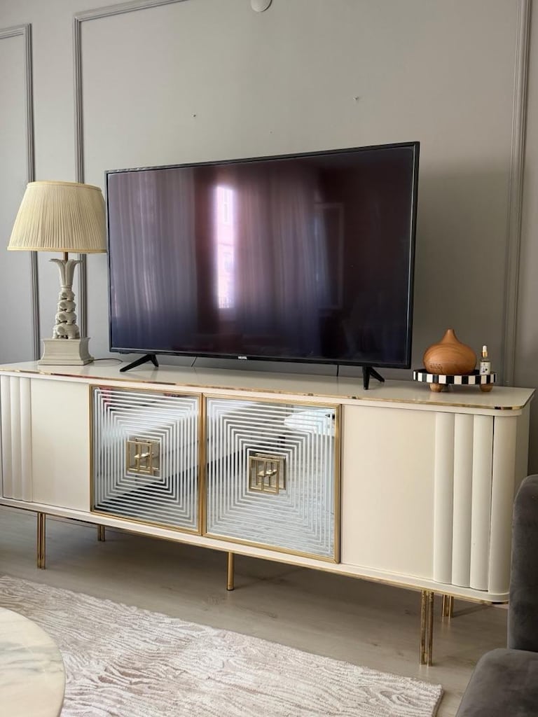 4 kapaklı konsol tv ünitesi - 3
