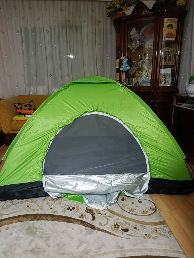 kamp çadırı sıfır ürün 3 veya 4 kişilik - 2