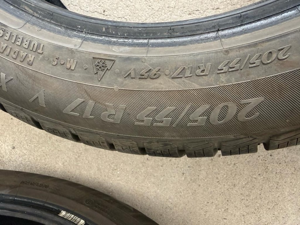 4 Adet 205 55 17 95V Matador marka kışlık lastik - 5