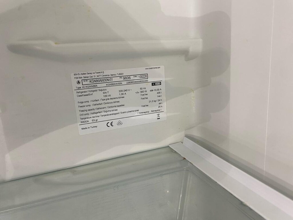 Bosch buzdolabı sıfır ayarında sorunsuz - 7