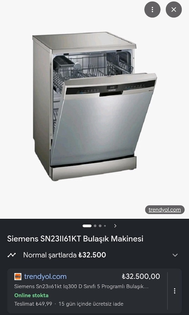 Siemens Bulaşık Makinesi - 6