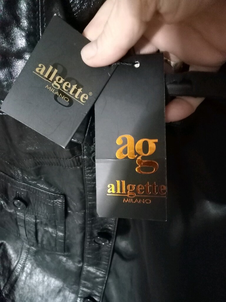 allgette Milano marka deri ceket - 2