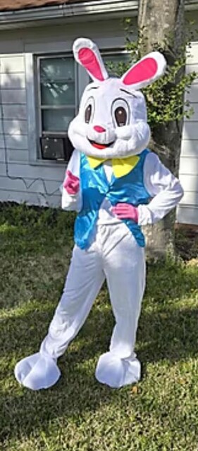 Tavşan Maskot Eğlence Parti 23 Nisan Gösteri Kostümü SON 3 STOK