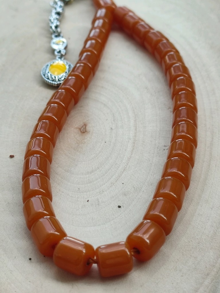 sıkma kehribar tesbih - 4