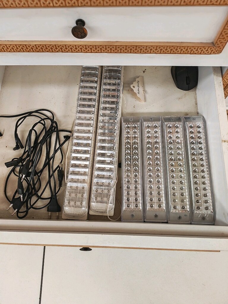 Bozuk Şarjlı Florasan 6 Adet - 2
