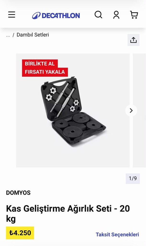 metal plaka ağırlık seti - 4