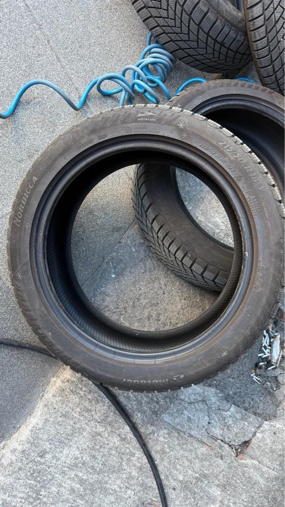 215/50/R18 KIŞ LASTİĞİ VW TROC 1 ay kullanılmış MATADOR nordica - 7