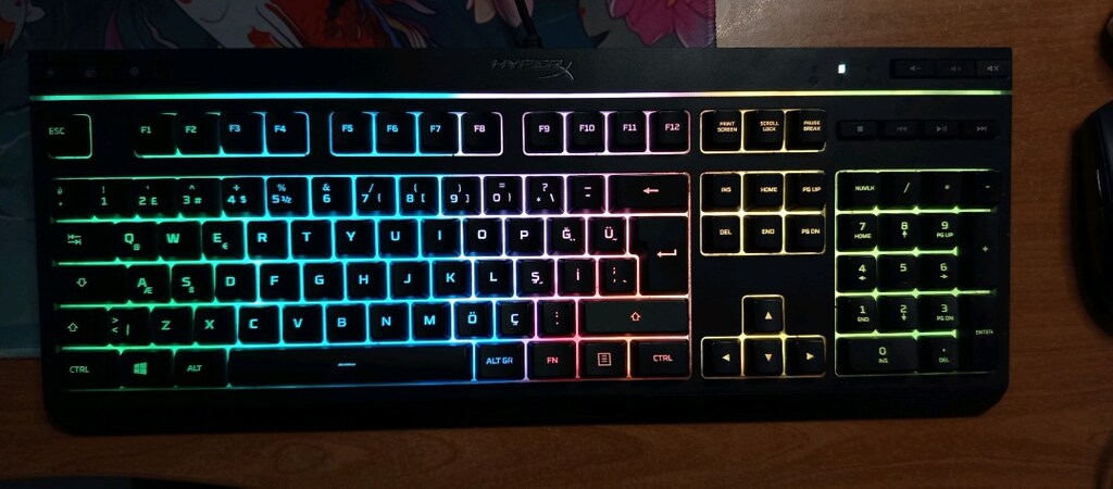 hyperx alloy core rgb gaming klavye - 2